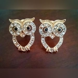 Owl Stud Earrings